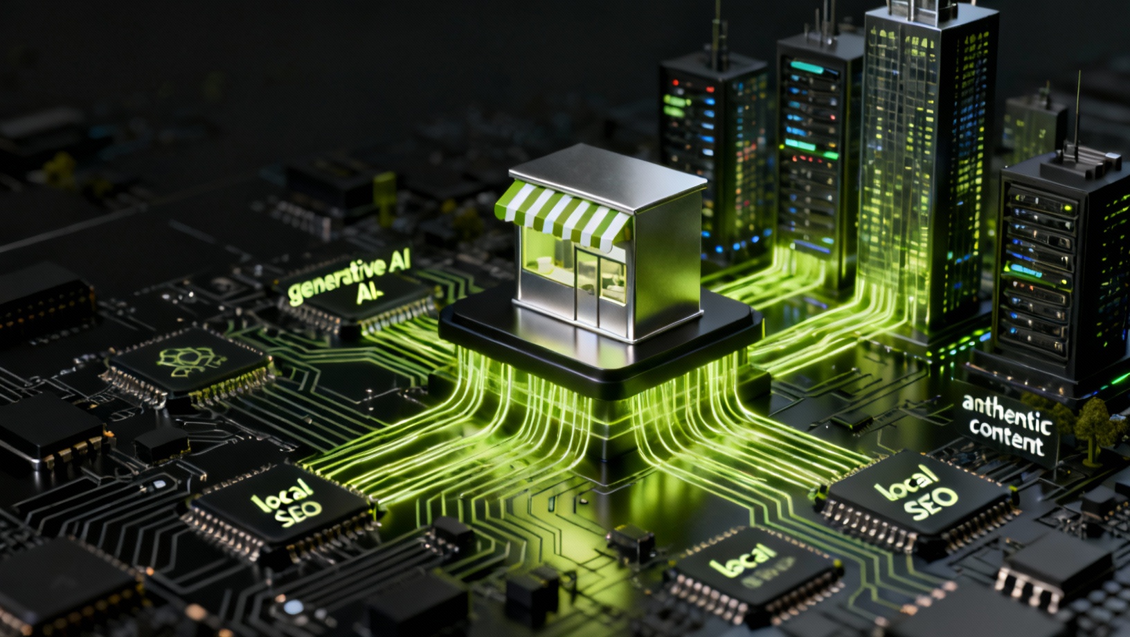 El poder de la IA en SEO para pequeñas empresas