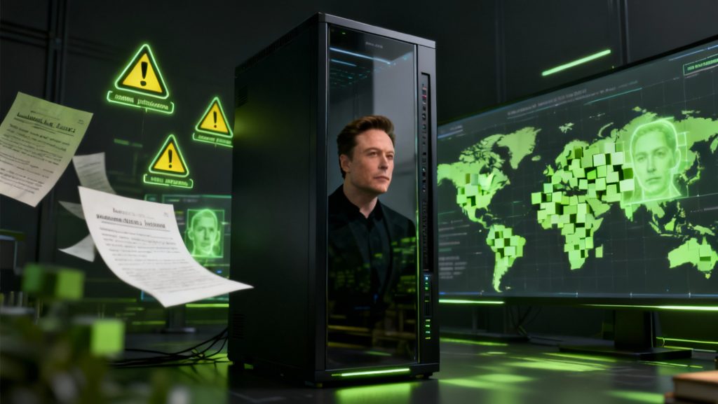 Elon Musk enfrenta investigación por deepfakes explícitos en su IA Grok: ¿un escándalo que cambiará el futuro de la inteligencia artificial?