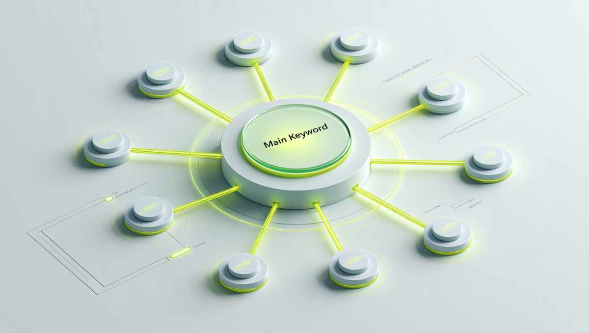 Clúster de palabras clave SEO con IA