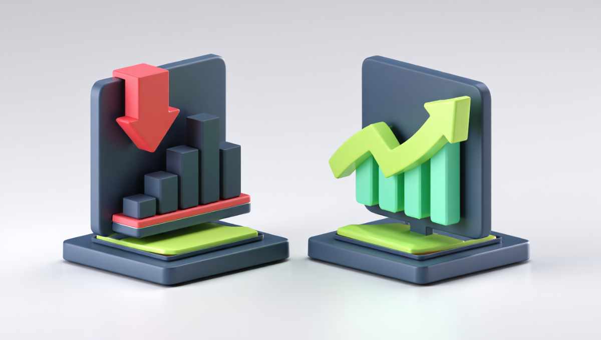 Gráfico antes y después leads y CPL con IA