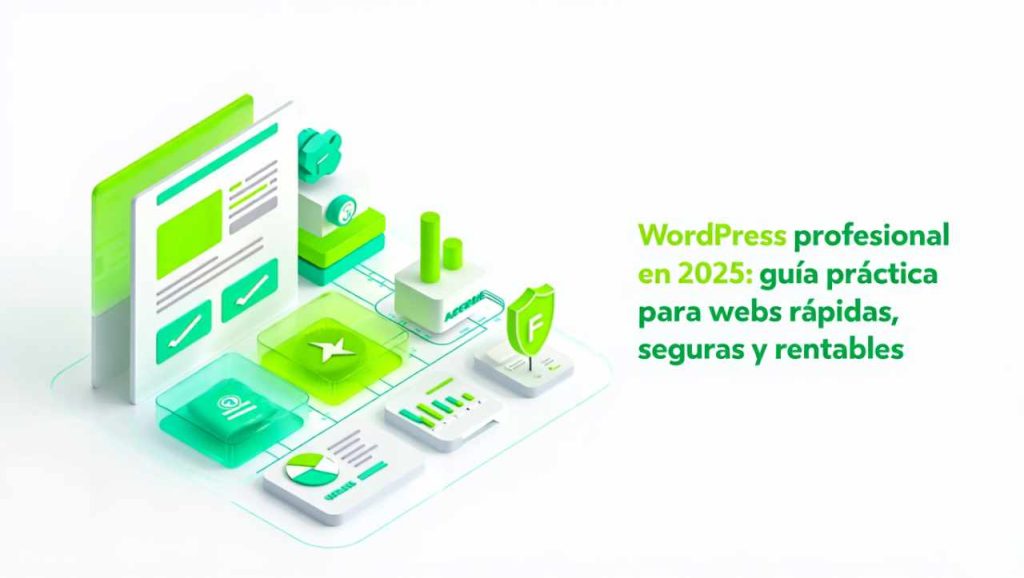 WordPress profesional en 2025: guía práctica para webs rápidas, seguras y rentables